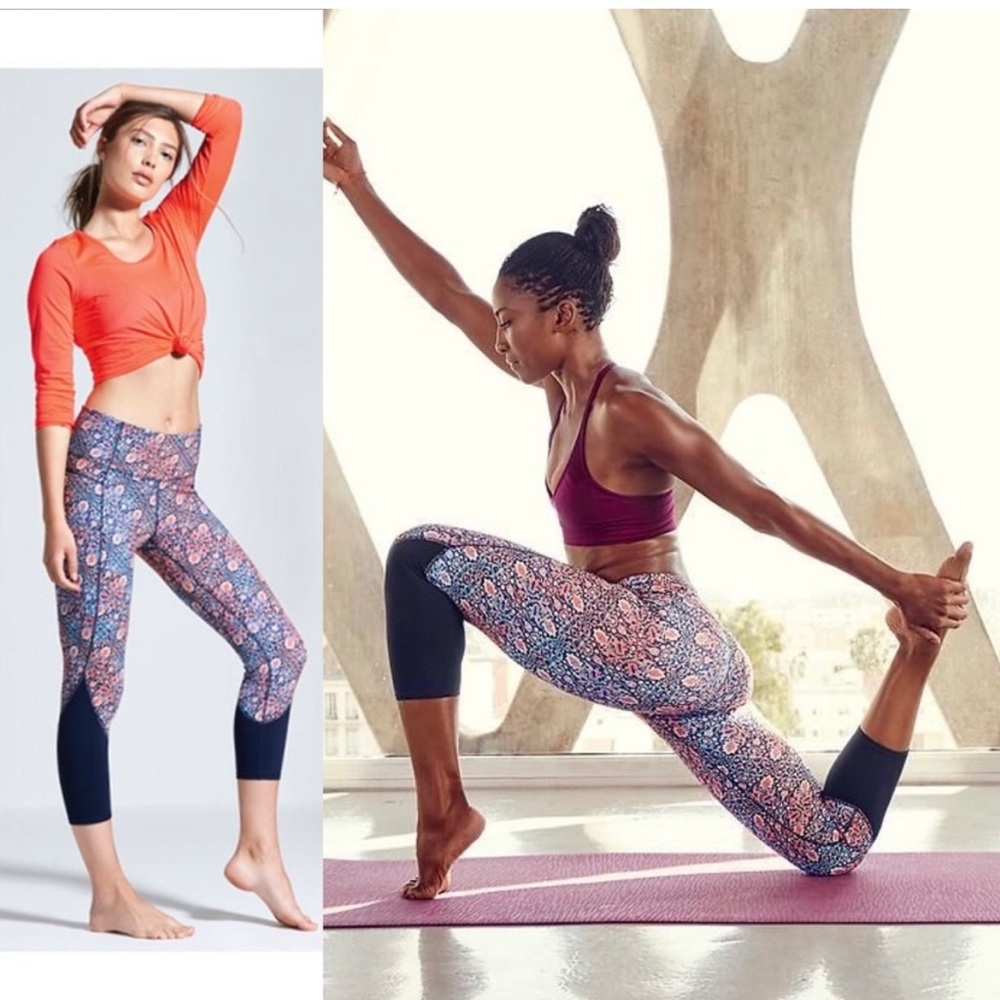 Athleta Tapestry Chaturanga Leggings